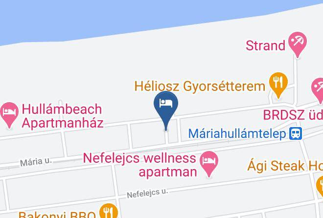 Balatonmariafurdo Nyaralo Map