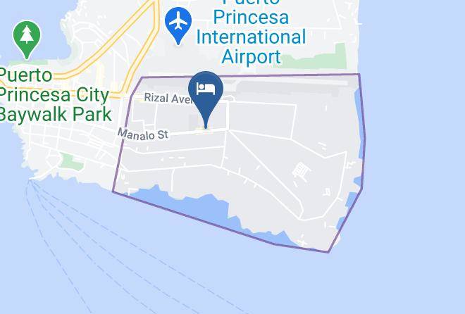 Palawan - Balay Inato Pension Maps