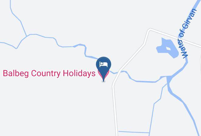 South Ayrshire - Balbeg Country Holidays Maps