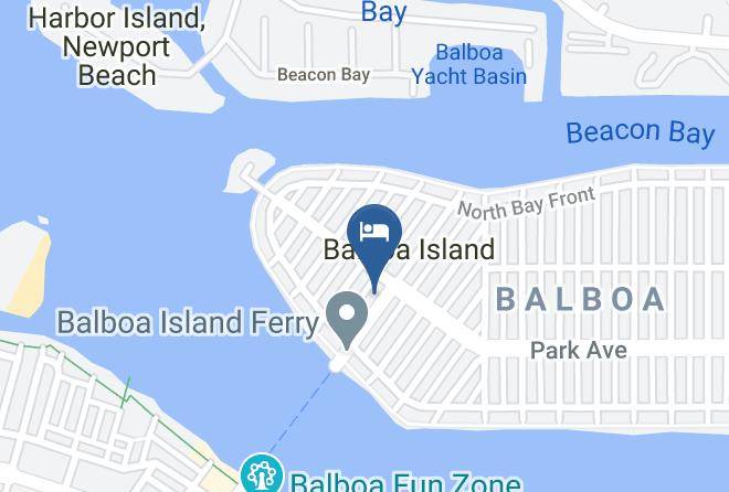 Orange - Balboa Island Hotel Maps
