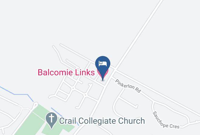 Fife - Balcomie Links Hotel Maps
