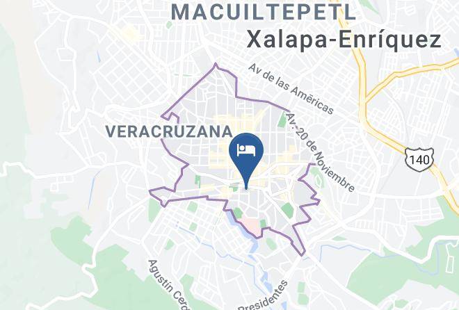 Xalapa - Balcon Del Alferez Maps