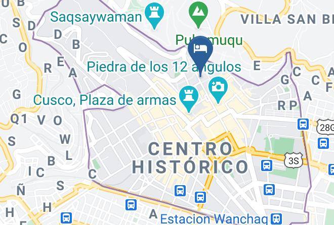 Cusco - Balcon Del Inka Maps