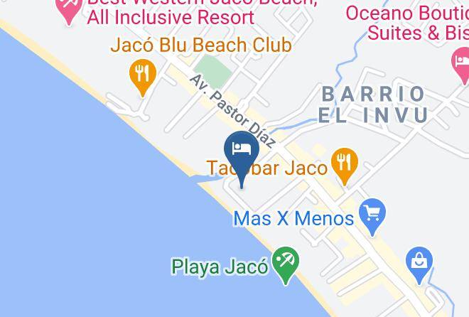 Hotel Balcon Del Mar Map