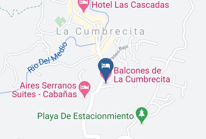 Calamuchita Department - Balcones De La Cumbrecita Maps