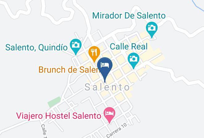 Salento - Balcones Del Ayer Maps