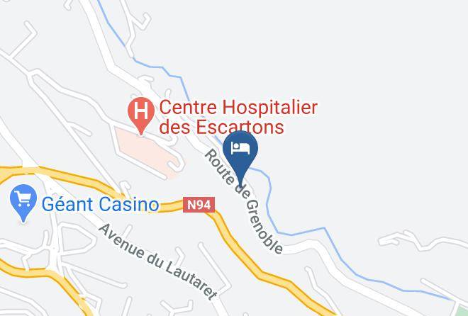 Hautes Alpes - Balcons Du Paradis Maps