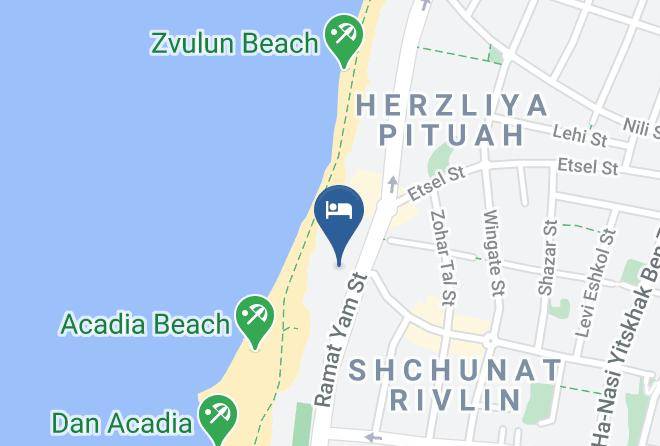 Herzliyya - Balcony Beach Front Boutique Apt Maps