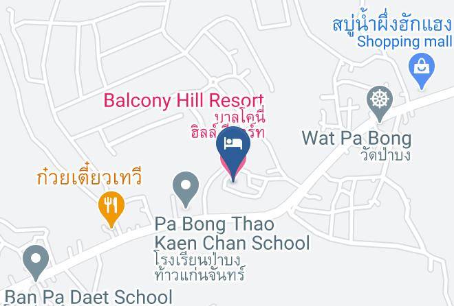 Balcony Hill Resort Map