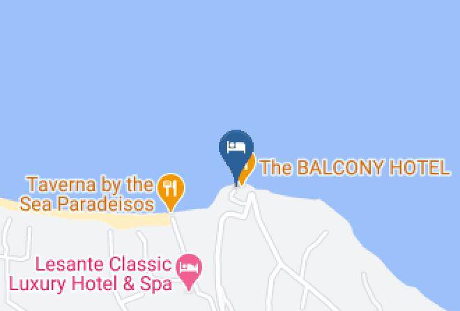 Zakinthos - Balcony Hotel Maps