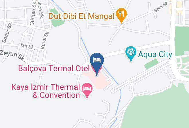 Balcova Termal Otel Map - Izmir - Narlidere