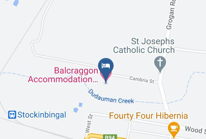 Gundagai - Balcraggon Accommodation Stockinbingal Maps