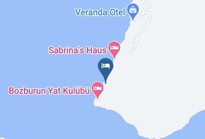 Mugla - Baldan Suites Butik Otel & Restaurant Bozburun Maps