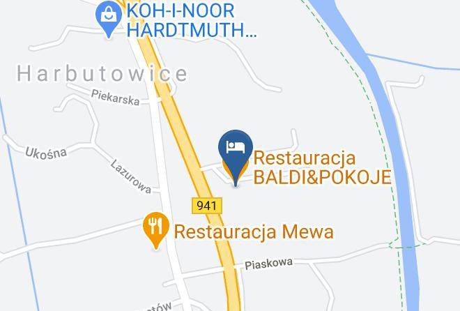 Cieszynski - Restauracja Baldi&pokoje Maps