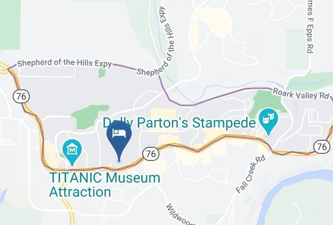 Baldknobbers Motor Inn Map