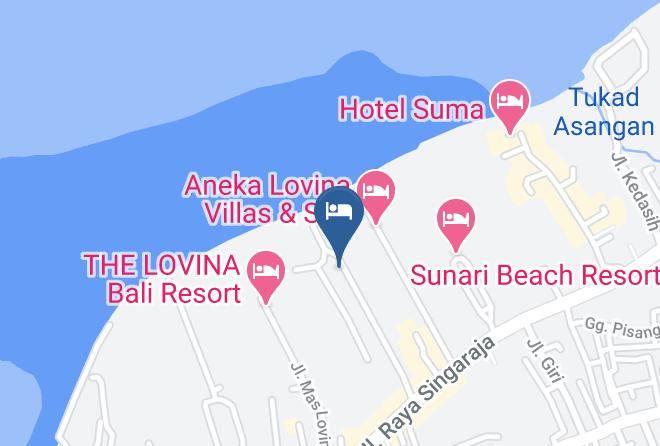 Buleleng Regency - Bali Bagus Hotel Maps