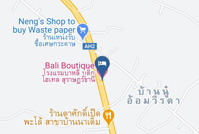 Amphoe Ban Na Doem - Bali Boutique Hotel Maps