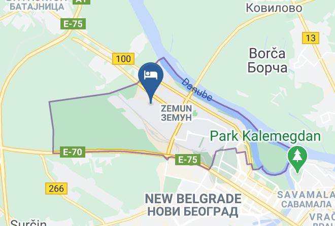 Belgrade City - Bali Colosseum Hotel Maps