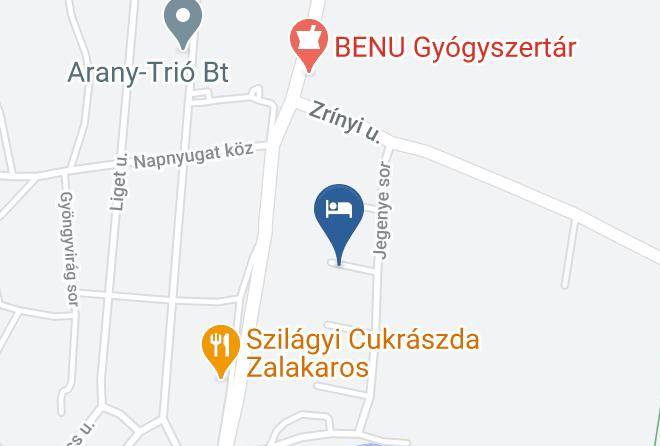 Zalakaros - Bali Gali Kft Maps