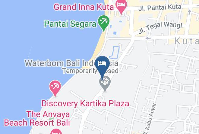 Badung Regency - Bali Garden Beach Resort Maps