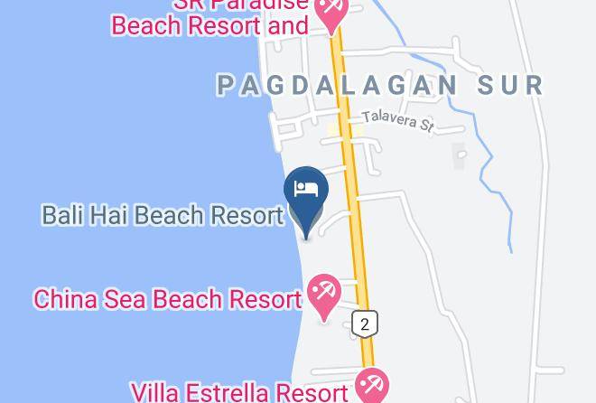 Bali Hai Beach Resort Map