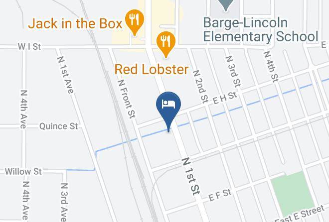 Yakima - Bali Hai Motel Maps