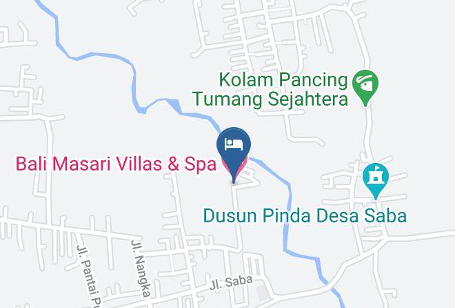 Gianyar Regency - Bali Masari Resort Maps