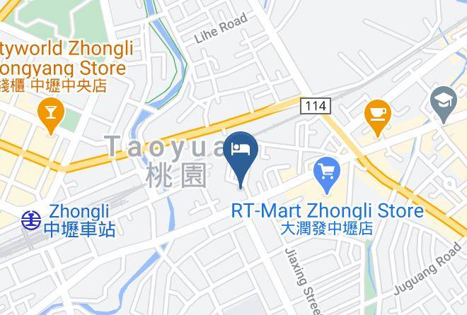 Zhongli District - Bali Motel Maps