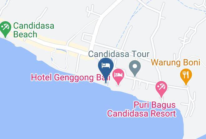 Karangasem Regency - Bali Seascape Beach Club Maps