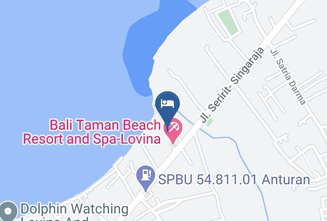 Buleleng Regency - Bali Taman Beach Resort & Spa Maps