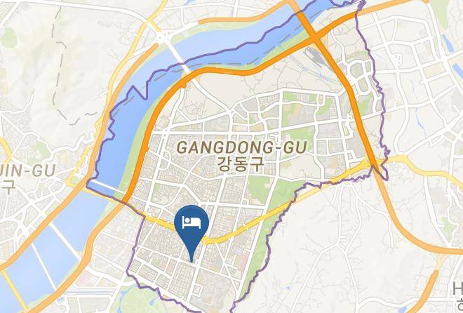 Gangdonggu - Bali Tourist Hotel Seoul Maps