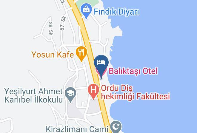 Altinordu - Baliktasi Otel Maps