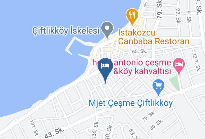 Cesme - Balim Sultany Otel Maps