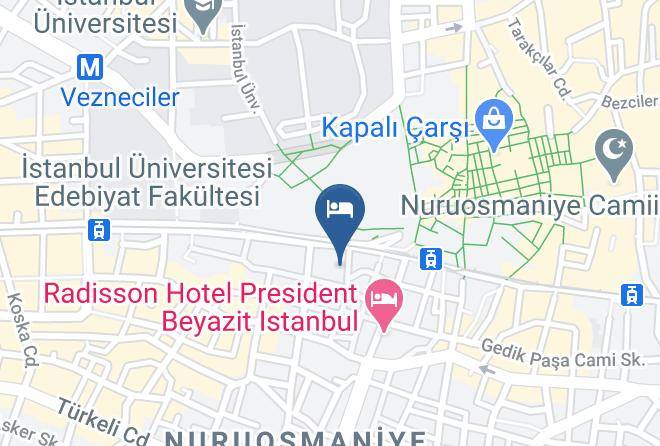 Fatih - Balin Boutique Hotel Maps