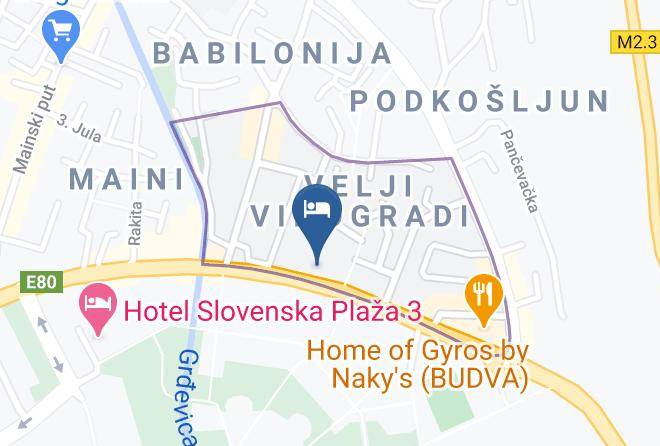 Budva - Balkan Budva Maps