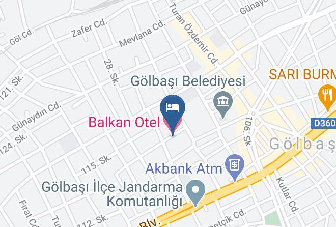 Golbasi - Balkan Otel Maps
