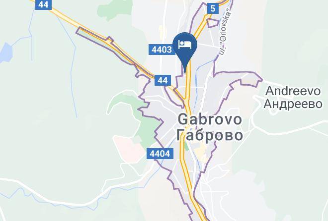 Gabrovo - Balkana Hotel Maps