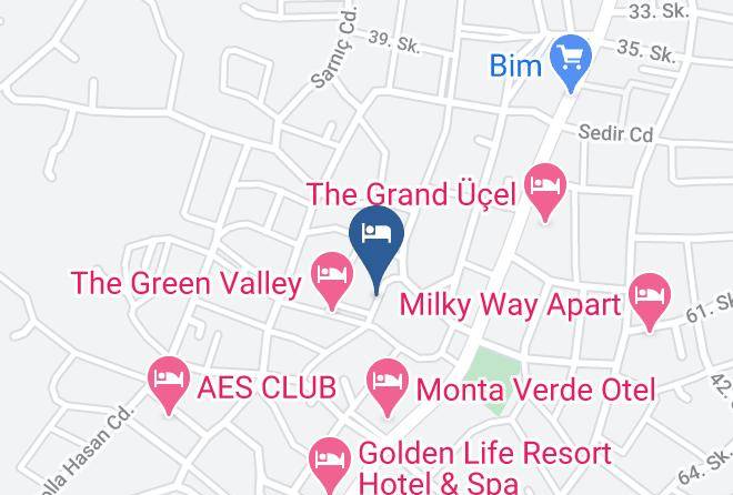 Fethiye - Balkaya Hotel Maps
