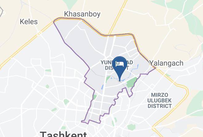 Tashkent - Balkh Hotel Maps