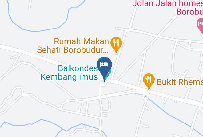 Magelang Regency - Balkondes Kembanglimus Maps