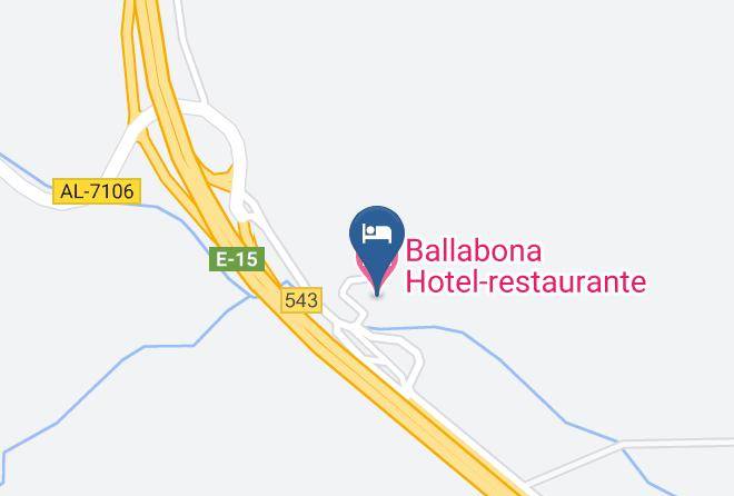 Almeria - Ballabona Hotel Restaurante Maps
