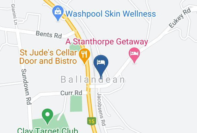 Southern Downs - Ballandean Tavern & Motel Maps
