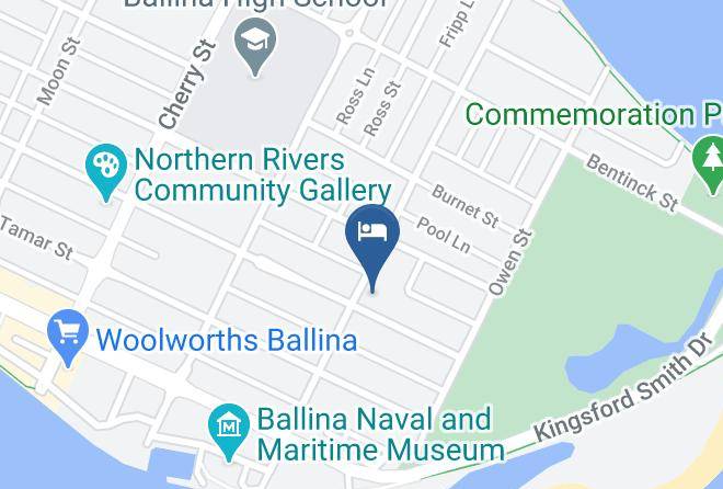 Ballina - Ballina Manor Boutique Hotel Maps