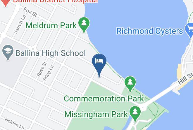 Ballina - Ballina Palms Boutique Motel Maps