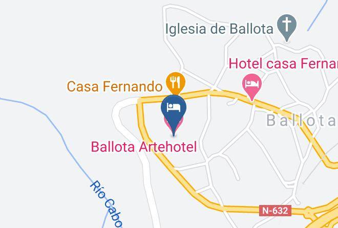 Asturias - Ballota Artehotel Maps