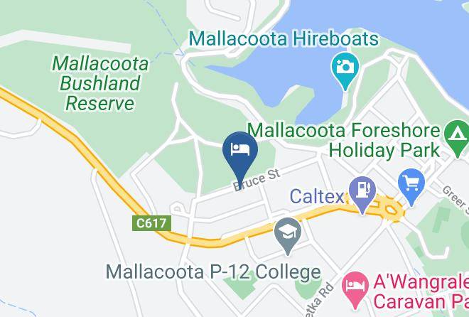 East Gippsland - Ballymena Holiday Units Maps