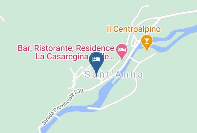 Cuneo - Balma Meris Locanda Alpina Maps