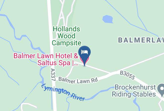 Hants - Balmer Lawn Hotel & Saltus Spa Maps