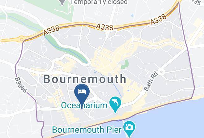 Bournemouth - Balmoral Hotel Maps
