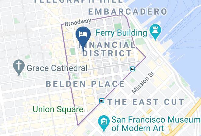 San Francisco - Balmoral Hotel Sf Maps